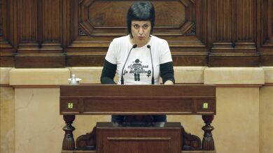 Anna Gabriel, de la CUP, garantiza un apoyo 