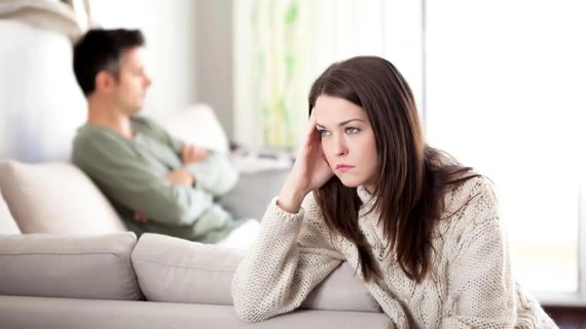 Una pareja ante la separación Una pareja ante la separación