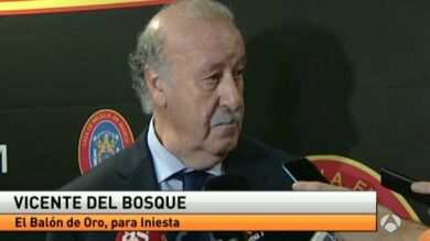 Del Bosque, sobre el Balón de Oro: 