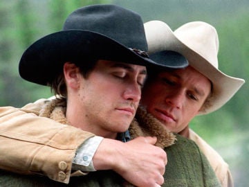 Heath Ledger y Jake Gyllenhaal en 'Brokeback Mountain'