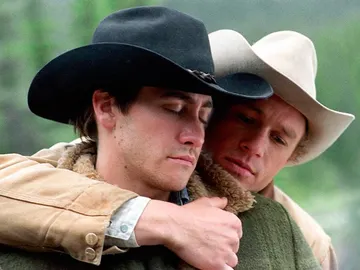 Heath Ledger y Jake Gyllenhaal en 'Brokeback Mountain' Heath Ledger y Jake Gyllenhaal en 'Brokeback Mountain'