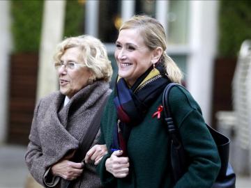 Cifuentes y Carmena juntas por Madrid