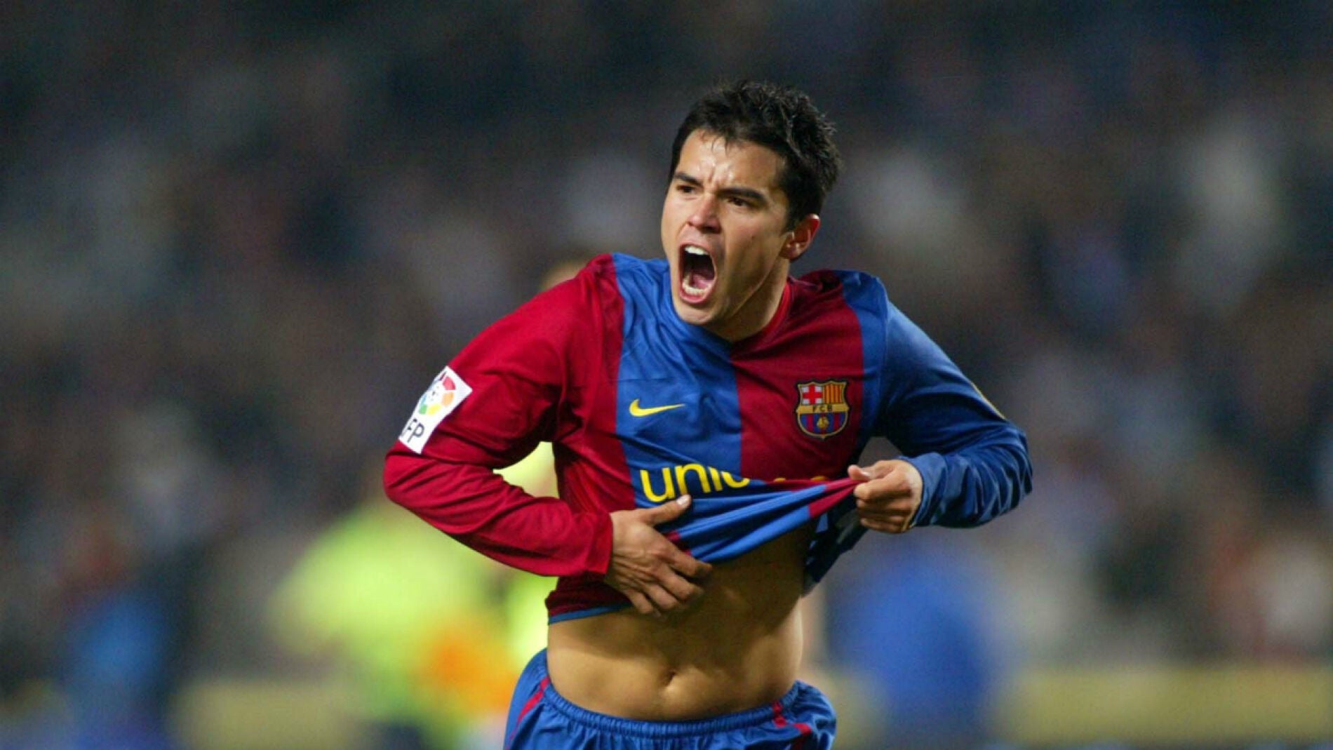 SAviola, en su &eacute;poca con el Barcelona