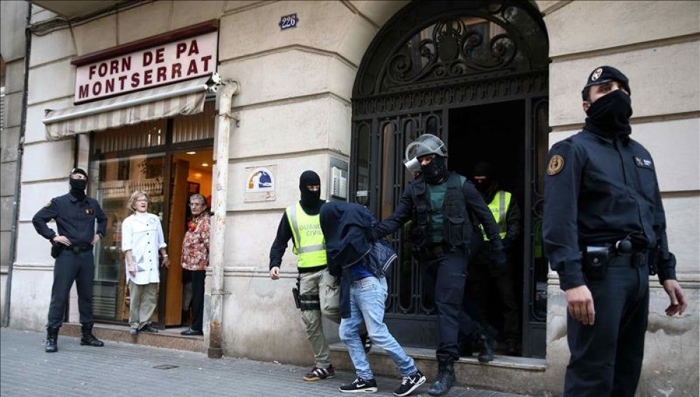 Uno de los tres presuntos yihadistas detenidos por la Guardia Civil