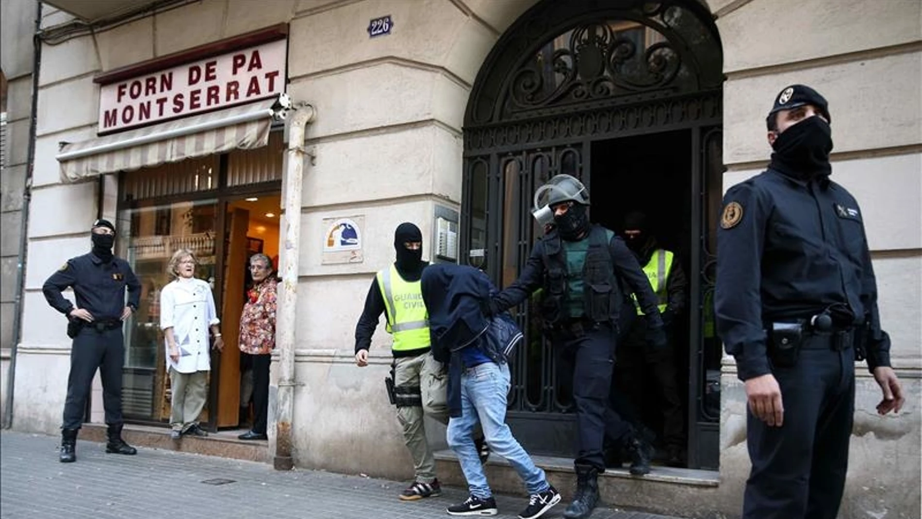 Uno de los tres presuntos yihadistas detenidos por la Guardia Civil Uno de los tres presuntos yihadistas detenidos por la Guardia Civil