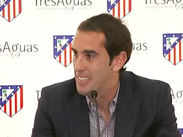 Godín, en la presentación de su biografía Godín, en la presentación de su biografía