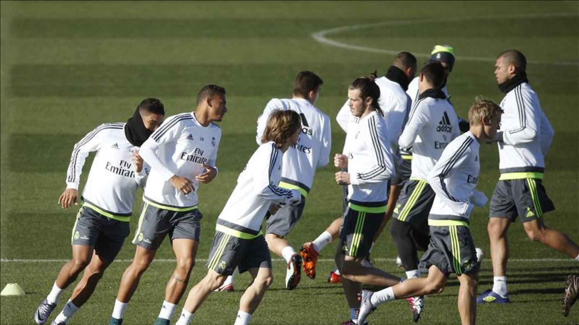 Entrenamiento del Real Madrid