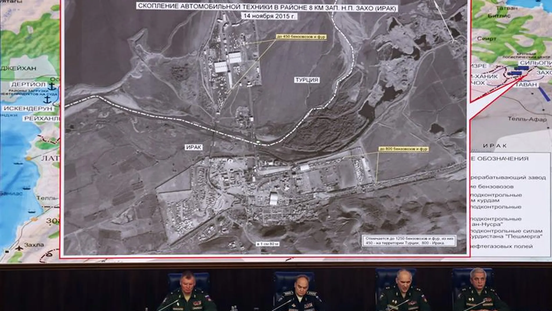 Rusia acusa a Turquía en rueda de prensa Rusia acusa a Turquía en rueda de prensa