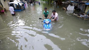 Inundaciones en la India