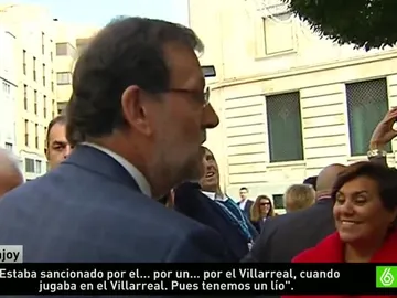Mariano Rajoy comenta el caso Cheryshev Mariano Rajoy comenta el caso Cheryshev