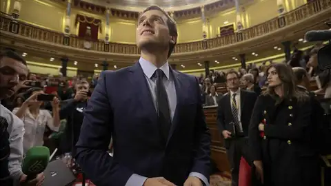 Albert Rivera en el Congreso de los Diputados Albert Rivera en el Congreso de los Diputados