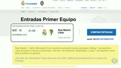 El Real Madrid sigue vendiendo entradas para la vuelta del partido contra el Cádiz