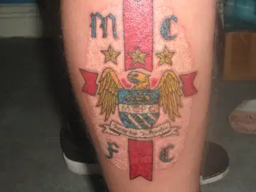 Tatuaje del Manchester City Tatuaje del Manchester City