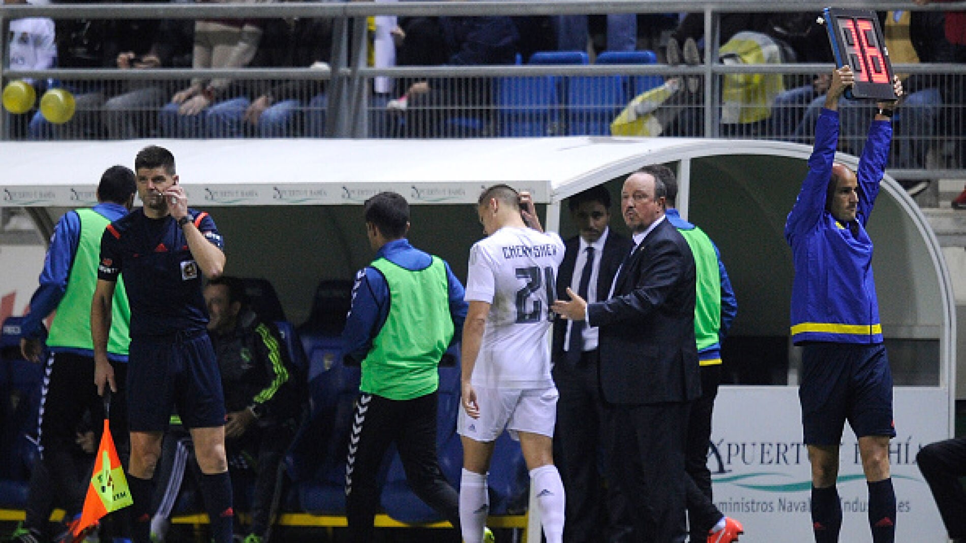 Cheryshev y Ben&iacute;tez