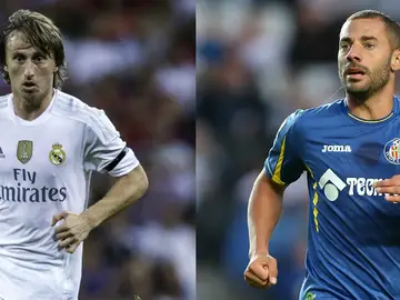 Modric vs Lacen: duelo por el pase más preciso en el Bernabéu Modric vs Lacen: duelo por el pase más preciso en el Bernabéu