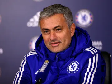 Mourinho, en rueda de prensa Mourinho, en rueda de prensa