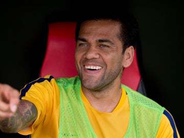 Dani Alves, jugador del F.C Barcelona