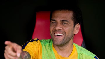 Dani Alves, jugador del F.C Barcelona