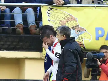 Patrick Ebert se retira lesionado del Madrigal Patrick Ebert se retira lesionado del Madrigal