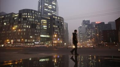 China emite la segunda alerta roja por la contaminación en Pekín