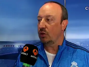 Rafa Benítez, con Susana Guasch Rafa Benítez, con Susana Guasch
