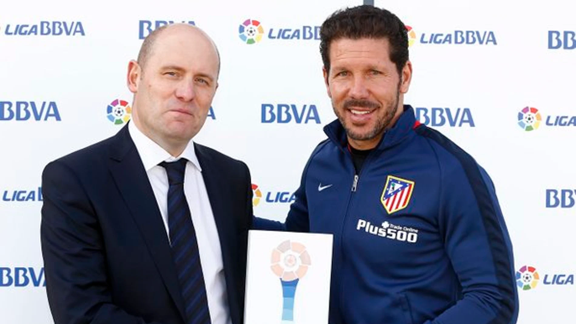 Simeone, mejor entrenador del mes de noviembre en la Liga Simeone, mejor entrenador del mes de noviembre en la Liga