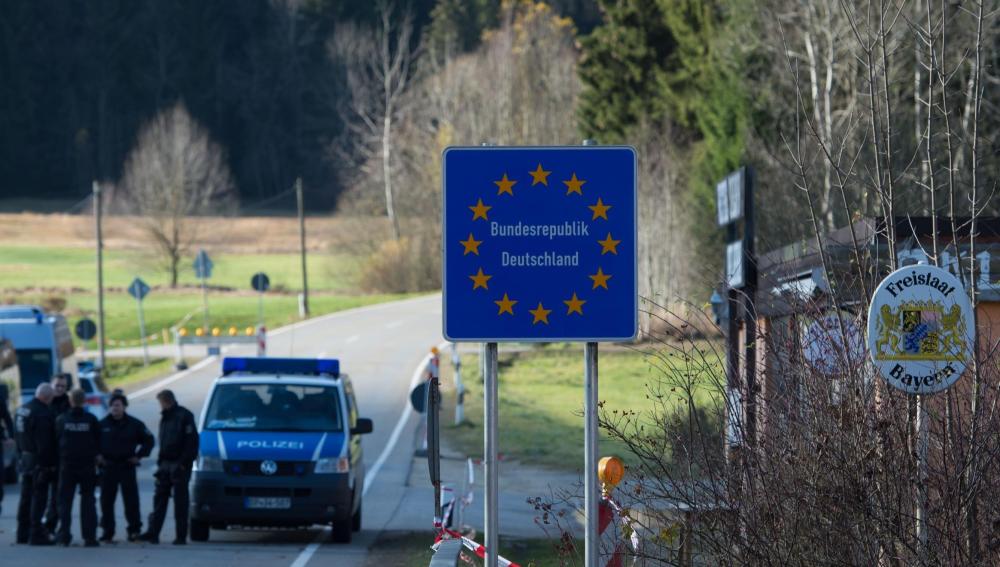 Frontera de Alemania con Austria