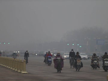 Alerta roja en Pekín por contaminación