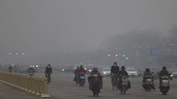 Alerta roja en Pekín por contaminación