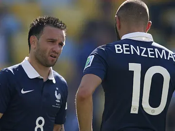 Benzema y Valbuena Benzema y Valbuena