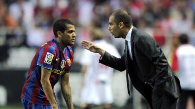 Dani Alves critica a Guardiola
