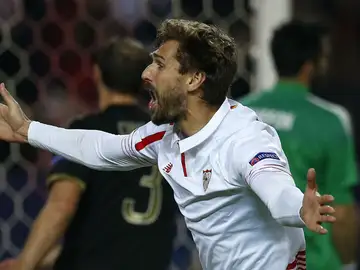 Llorente celebra su gol ante la Juventus Llorente celebra su gol ante la Juventus