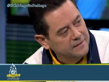 Tomás Roncero, en 'El Chiringuito de Jugones'. Tomás Roncero, en 'El Chiringuito de Jugones'.