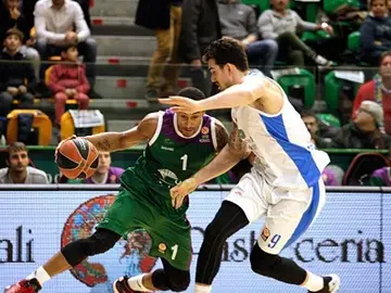 Brent Petway, en acción con el Unicaja Brent Petway, en acción con el Unicaja
