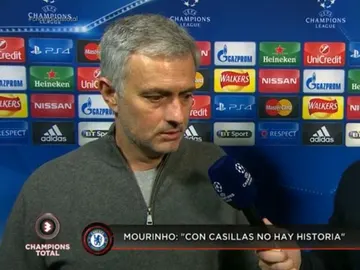 Mourinho atiende a los medios Mourinho atiende a los medios