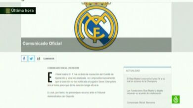 El Real Madrid recurre al TAD tras la decisión de Apelación