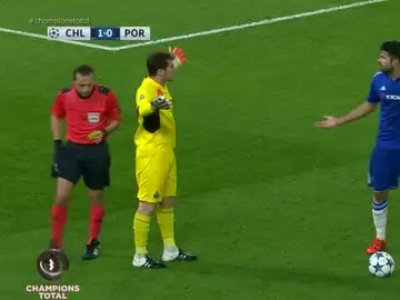 Iker Casillas y Diego Costa, enfrentados en el Oporto-Chelsea Iker Casillas y Diego Costa, enfrentados en el Oporto-Chelsea