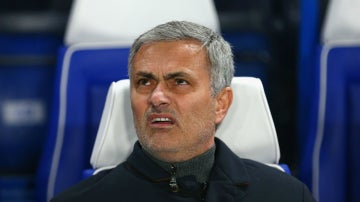 José Mourinho, durante el partido contra el Oporto