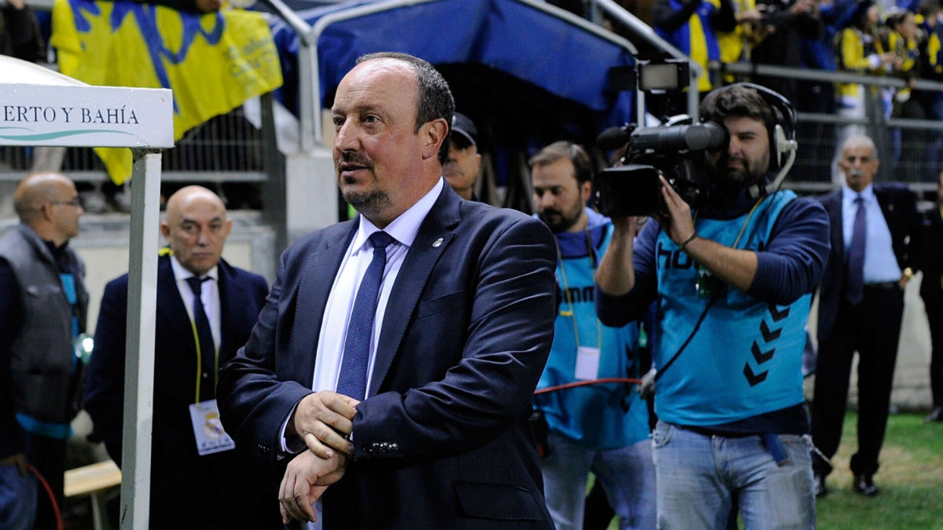Rafa Ben&iacute;tez, en el Ram&oacute;n de Carranza