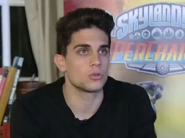 Marc Bartra, durante la entrevista Marc Bartra, durante la entrevista