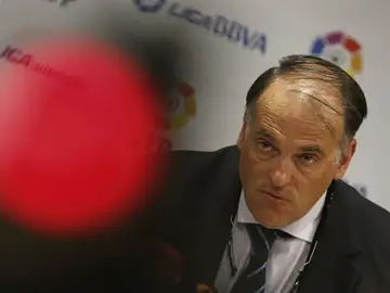 El presidente de la LFP, Javier Tebas El presidente de la LFP, Javier Tebas