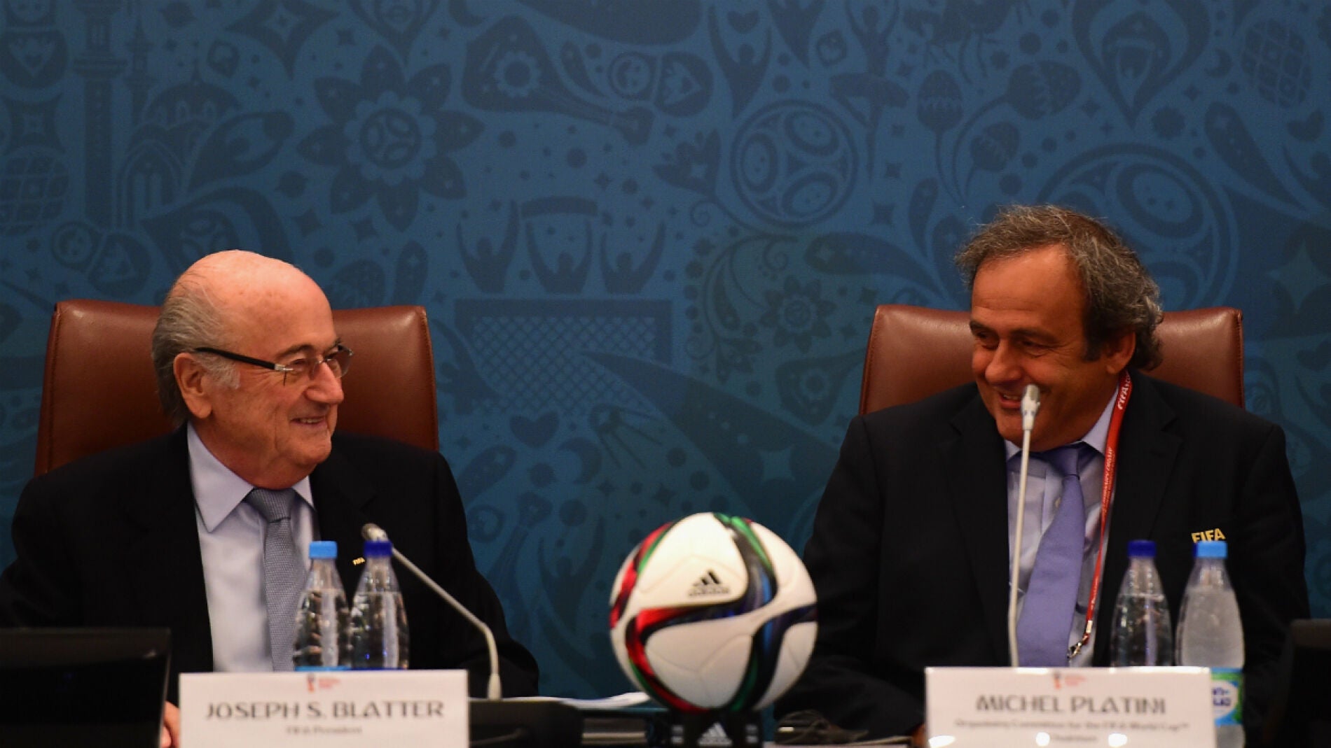 Platini, con Blatter