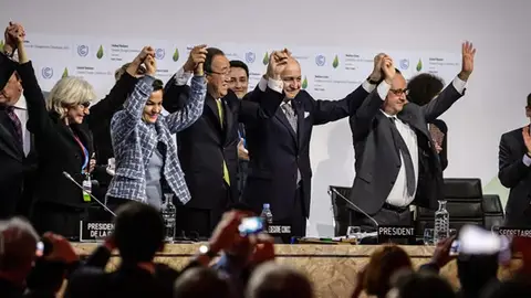 Acuerdo histórico en la Cumbre del Clima de París Acuerdo histórico en la Cumbre del Clima de París