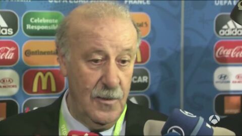 Del Bosque atiende a los medios de comunicaci&oacute;n