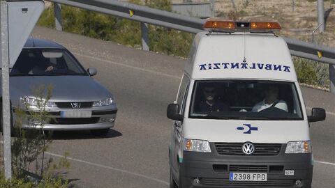 Una ambulancia en Pa&iacute;s Vasco