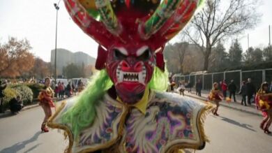 El Carnaval de Oruro llena de magia las calles de Madrid