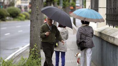 La Aemet prevé para este lunes lluvias en todo el extremo norte de la Península