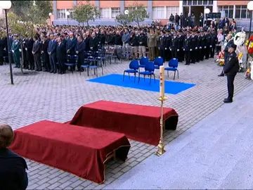Funeral de Estado de los dos agentes fallecidos en Kabul Funeral de Estado de los dos agentes fallecidos en Kabul