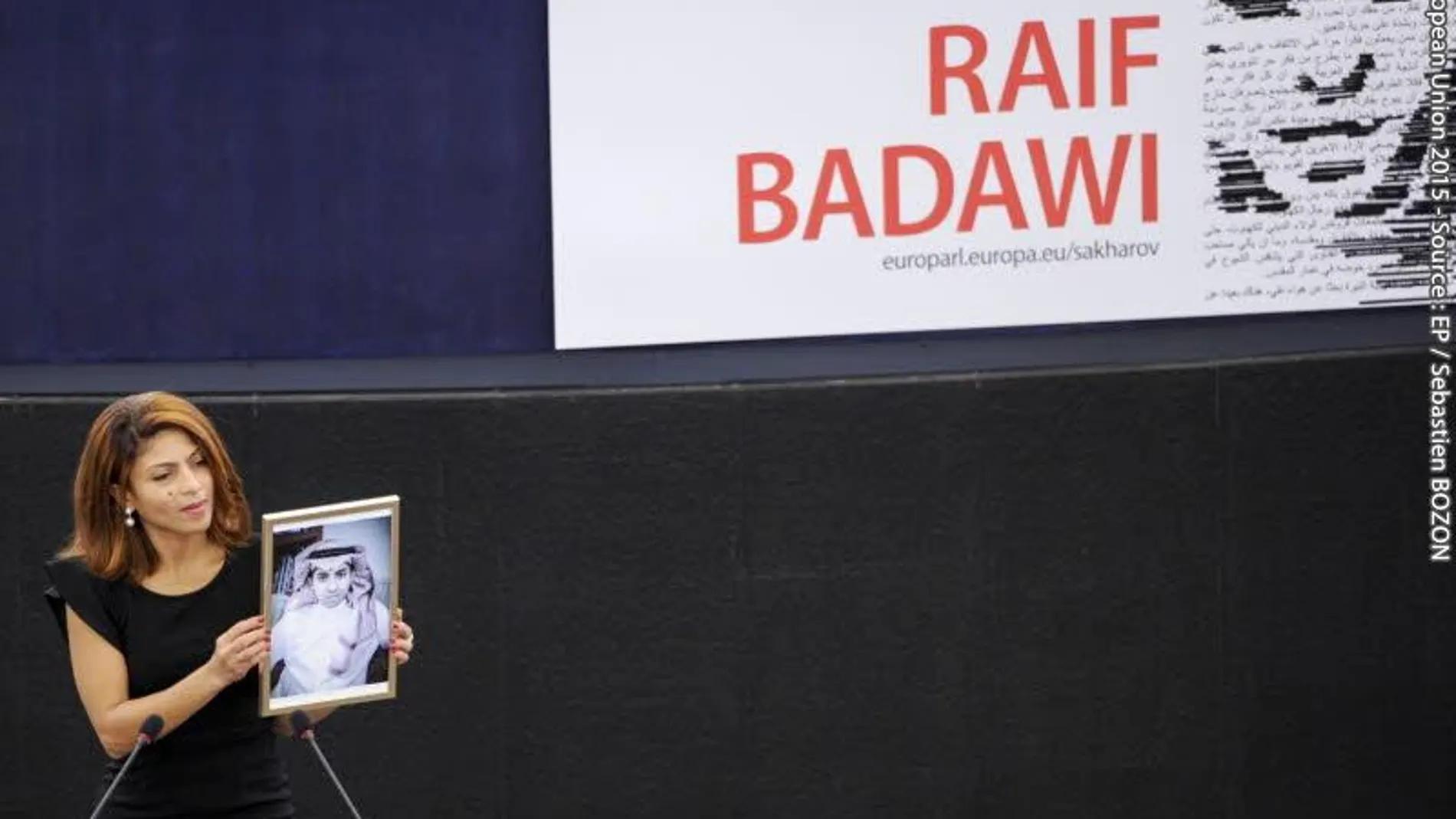 Raif Badawi, la mujer del bloguero saudí Raif Badawi, la mujer del bloguero saudí