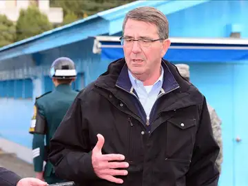 Ashton Carter, el secretario de Defensa de EEUU Ashton Carter, el secretario de Defensa de EEUU